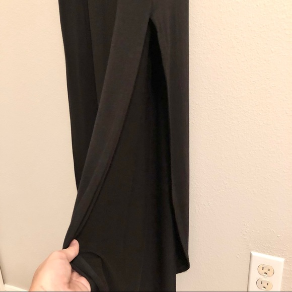 Lilbetter Women’s Off Shoulder Ruffle Party Dresses Side Split Maxi Dress 2XL - Picture 6 of 10